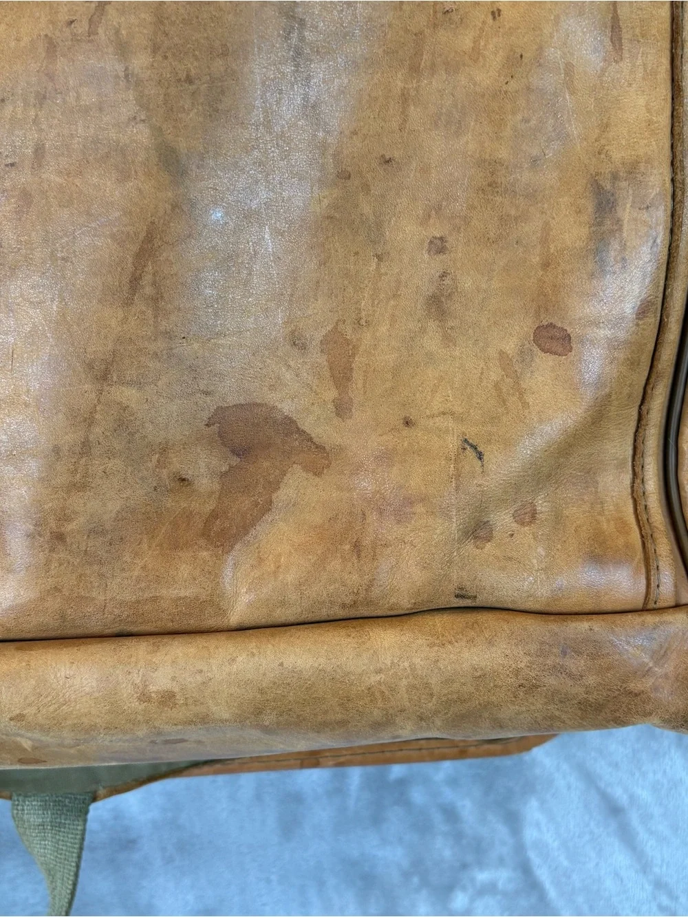 Vintage Hartmann All-Belting Leather Garment Bag